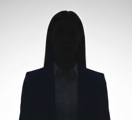 Business professional woman silhouette with Team21 PFM branding, representing financial consulting expertise.